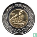 Easter Island 500 Pesos 2007 (Bi-Metal) - Image 1