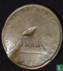 New Brunswick 1 Penny 1843 - Bild 2