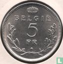 Belgien 5 Franc 1936 (NLD - Position A) - Bild 2
