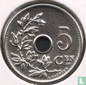 Belgique 5 centimes 1906 (NLD - sans croix sur la couronne) - Image 2