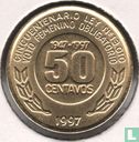 Argentine 50 centavos 1997 "50th anniversary of women's suffrage" - Image 1