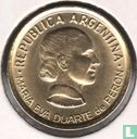 Argentine 50 centavos 1997 "50th anniversary of women's suffrage" - Image 2
