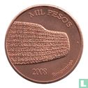 Easter Island 1000 Pesos 2008 (Copper - Pattern) - Bild 1