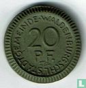 Waldenburg 20 pfennig 1921 - Afbeelding 2