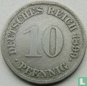German Empire 10 pfennig 1899 (E) - Image 1