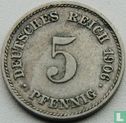 German Empire 5 pfennig 1906 (E) - Image 1