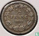 Belgique ½ franc 1833 - Image 1