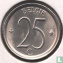 Belgium 25 centimes 1974 (NLD) - Image 2