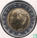 Italy 500 lire 1993 (bimetal - type 1) "Centenary of the Bank of Italy" - Image 2