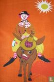 Pipo de clown gordijnstof   - Afbeelding 3