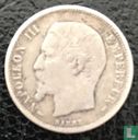 France 50 centimes 1854 - Image 2