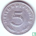 Empire allemand 5 reichspfennig 1942 (B) - Image 2