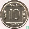 Joegoslavië 10 dinara 1989 - Afbeelding 2