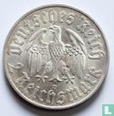 German Empire 2 reichsmark 1933 (D) "450th anniversary Birth of Martin Luther" - Image 2