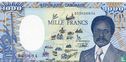 Gabon 1000 Francs 1991 - Image 1