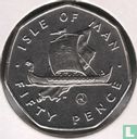Man 50 pence 1979 - Afbeelding 2