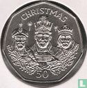 Gibraltar 50 pence 1988 "Christmas" - Image 2