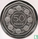 Gibraltar 50 Pence 1988 (AB) - Bild 2