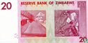 Simbabwe 20 Dollars 2007 - Bild 2