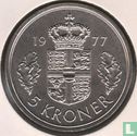 Denemarken 5 kroner 1977 - Afbeelding 1
