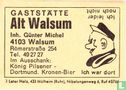 Gaststätte Alt Walsum - Günter Michel - Afbeelding 1