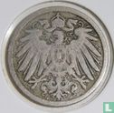 Empire allemand 5 pfennig 1891 (G) - Image 2