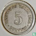 German Empire 5 pfennig 1914 (A) - Image 1
