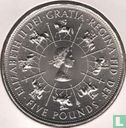Verenigd Koninkrijk 5 pounds 1993 "40th anniversary Coronation of Queen Elizabeth II" - Afbeelding 2