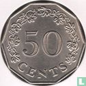 Malte 50 cents 1972 - Image 2