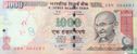 India 1000 Rupees 2010 (K) - Afbeelding 1