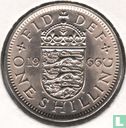 Verenigd Koninkrijk 1 shilling 1966 (engels) - Afbeelding 1