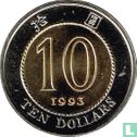 Hong Kong 10 dollars 1993 - Image 1
