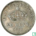 France 20 centimes 1867 (A) - Image 1