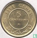 Somalie 5 centimes 1967 - Image 2