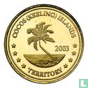 Cocos (Keeling) Islands 100 Dollars 2003 (Gold) - Image 1