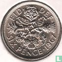 United Kingdom 6 pence 1967 - Image 1