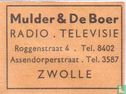 Mulder & De Boer - Afbeelding 1
