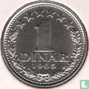 Yugoslavia 1 dinar 1965 - Image 1
