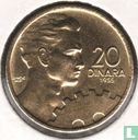 Jugoslawien 20 Dinara 1955 - Bild 1