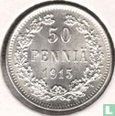 Finlande 50 pennia 1915 - Image 1