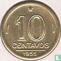 Brésil 10 centavos 1955 - Image 1