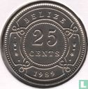 Belize 25 cents 1989 - Image 1