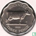 Guernsey 3 pence 1956 - Image 1