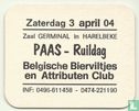 Kasteel 7 / Paas Ruildag Belgische Bierviltjes en Attributen Club 2004 - Bild 2