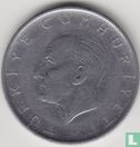 Turkije 1 lira 1966 (misslag) - Afbeelding 2