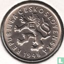 Tsjecho-Slowakije 2 koruny 1948 - Afbeelding 1