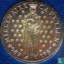 Frankreich 10 Franc 1987 (Silber) "Millennium of the Capetian dynasty" - Bild 2