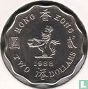 Hong Kong 2 dollars 1988 - Afbeelding 1