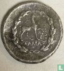 Kyme, Aeolis,  AR tetradrachma  165 BCE