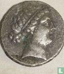 Kyme, Aeolis,  AR tetradrachma  165 BCE